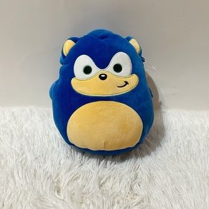 Squishmallows  Blue Sonic the Hedgehog plush 8”